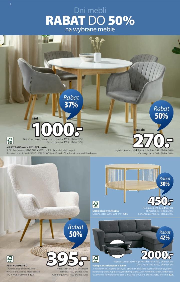 Gazetka promocyjna Jysk str. 2
