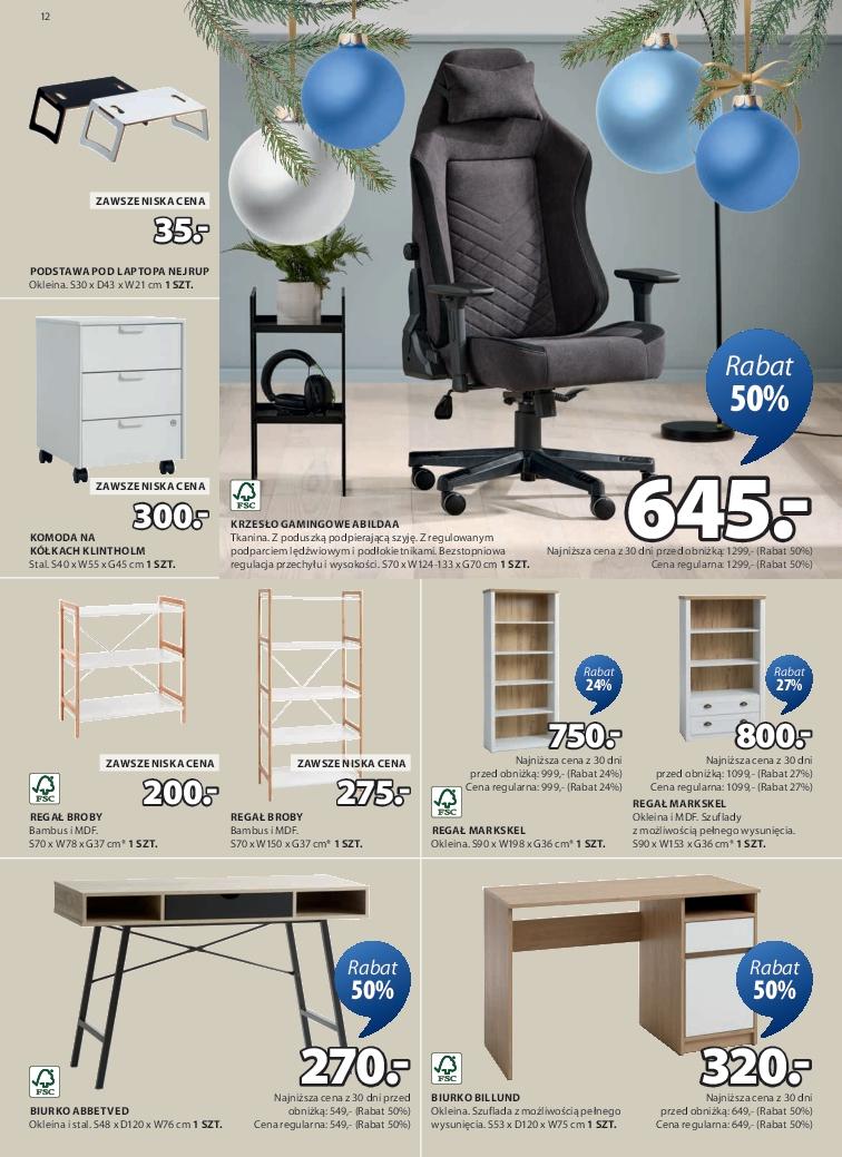 Gazetka promocyjna Jysk str. 12