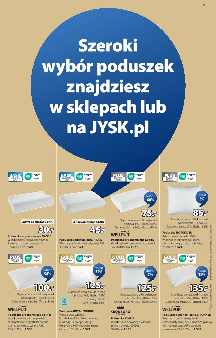 Gazetka promocyjna Jysk str. 15