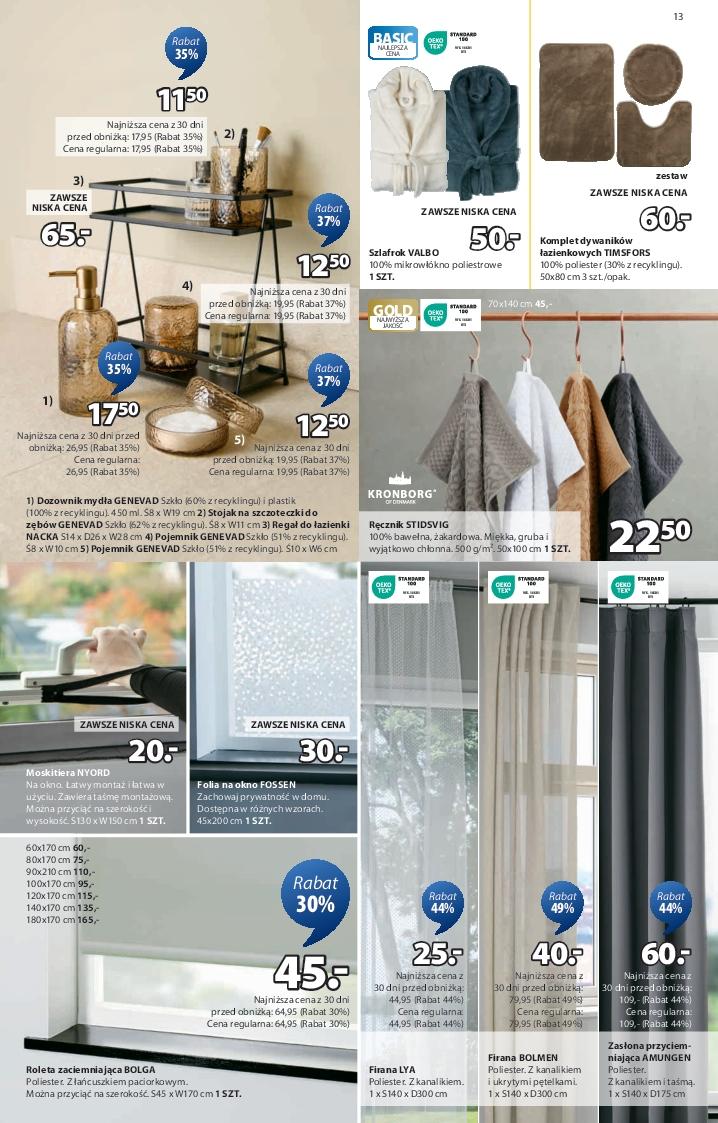 Gazetka promocyjna Jysk str. 13