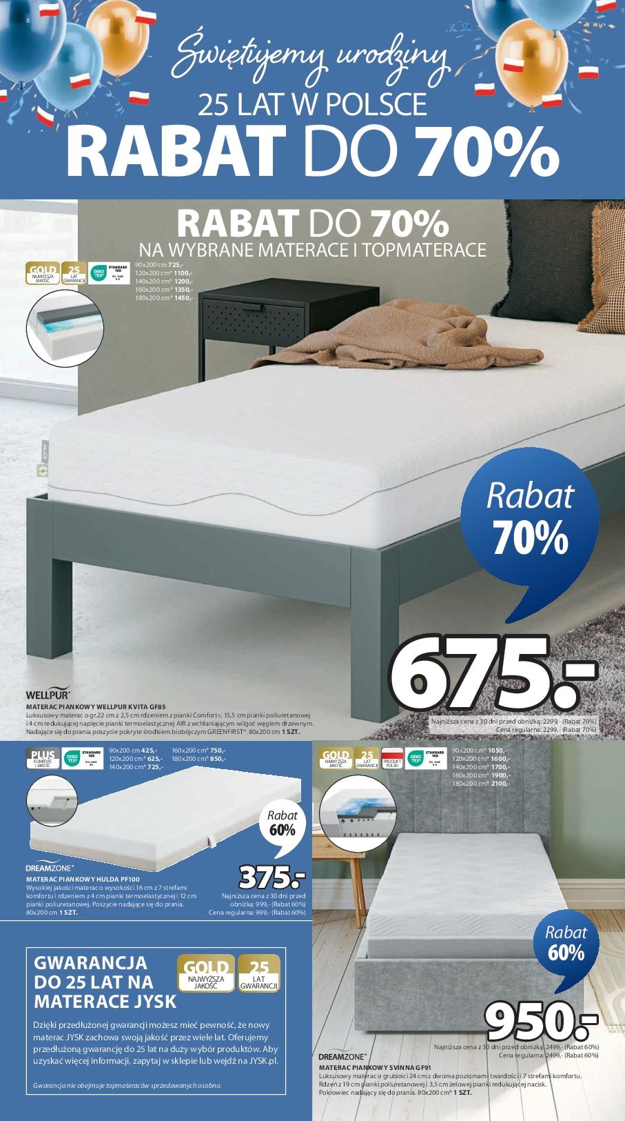 Gazetka promocyjna Jysk str. 8