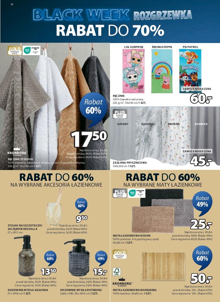 Gazetka promocyjna Jysk str. 16