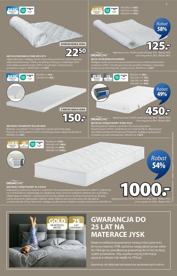 Gazetka promocyjna Jysk str. 9