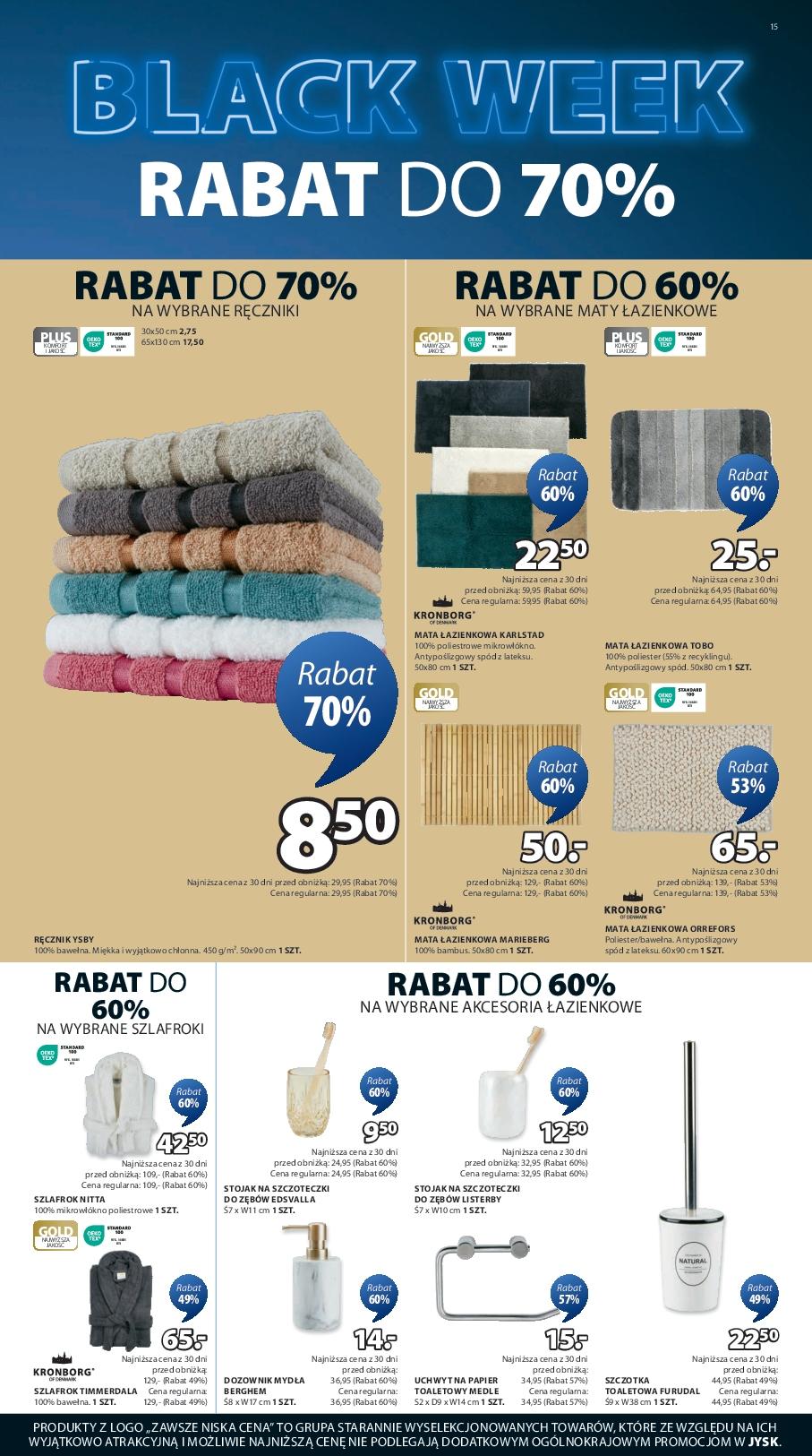 Gazetka promocyjna Jysk str. 15