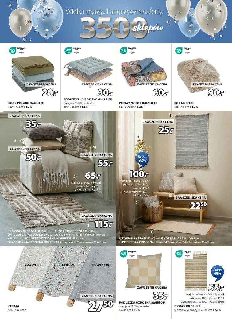 Gazetka promocyjna Jysk str. 15