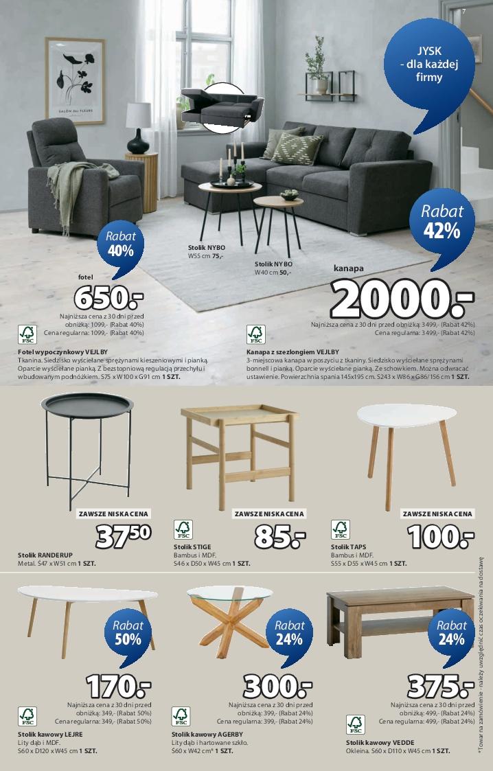 Gazetka promocyjna Jysk str. 7