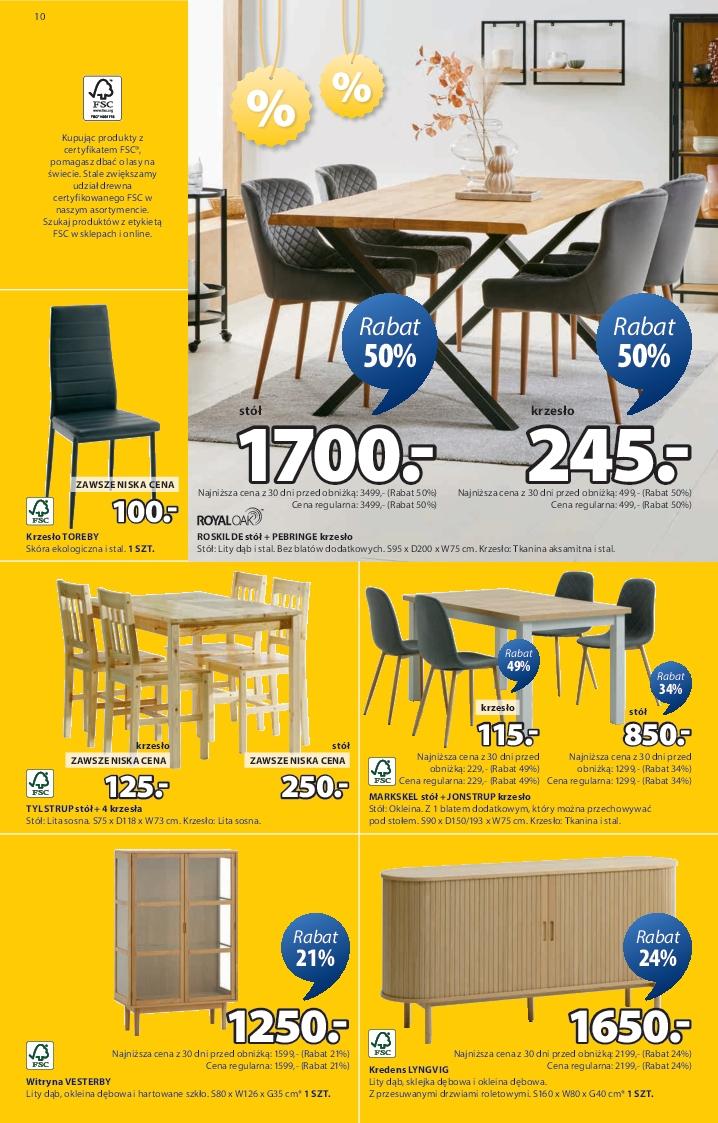 Gazetka promocyjna Jysk str. 10