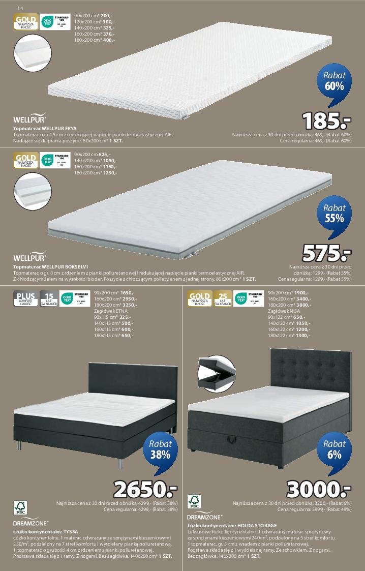 Gazetka promocyjna Jysk str. 14