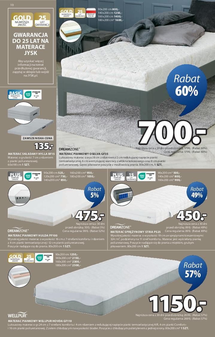 Gazetka promocyjna Jysk str. 10
