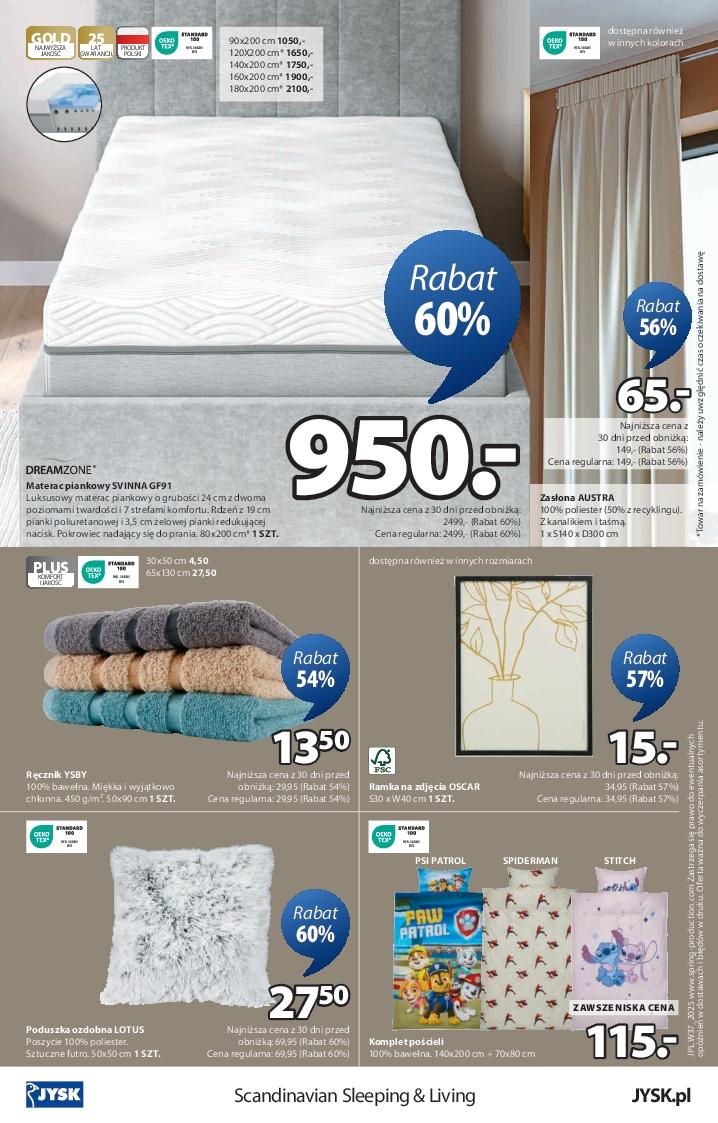 Gazetka promocyjna Jysk str. 16