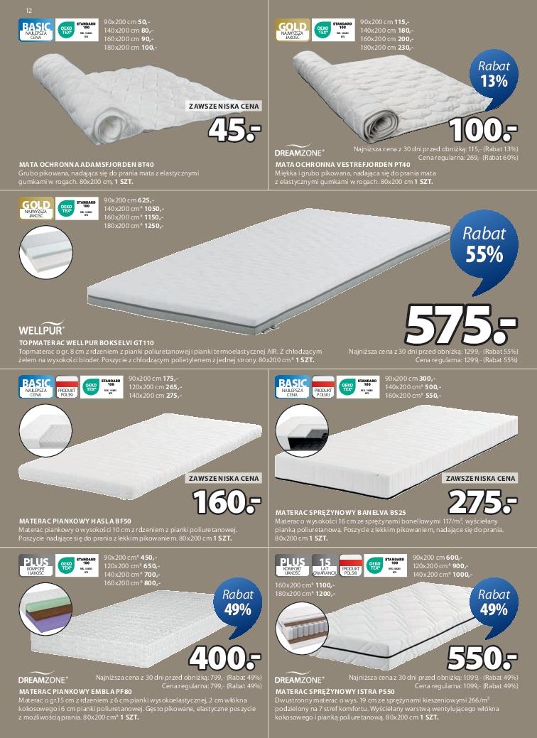 Gazetka promocyjna Jysk str. 12