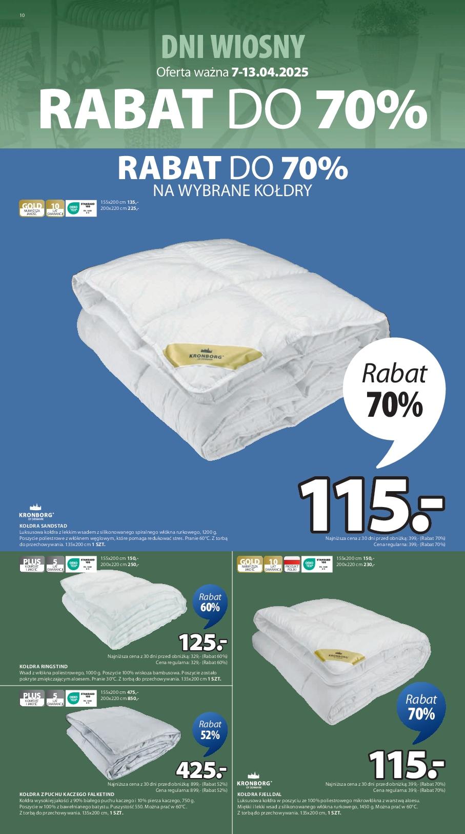 Gazetka promocyjna Jysk str. 10