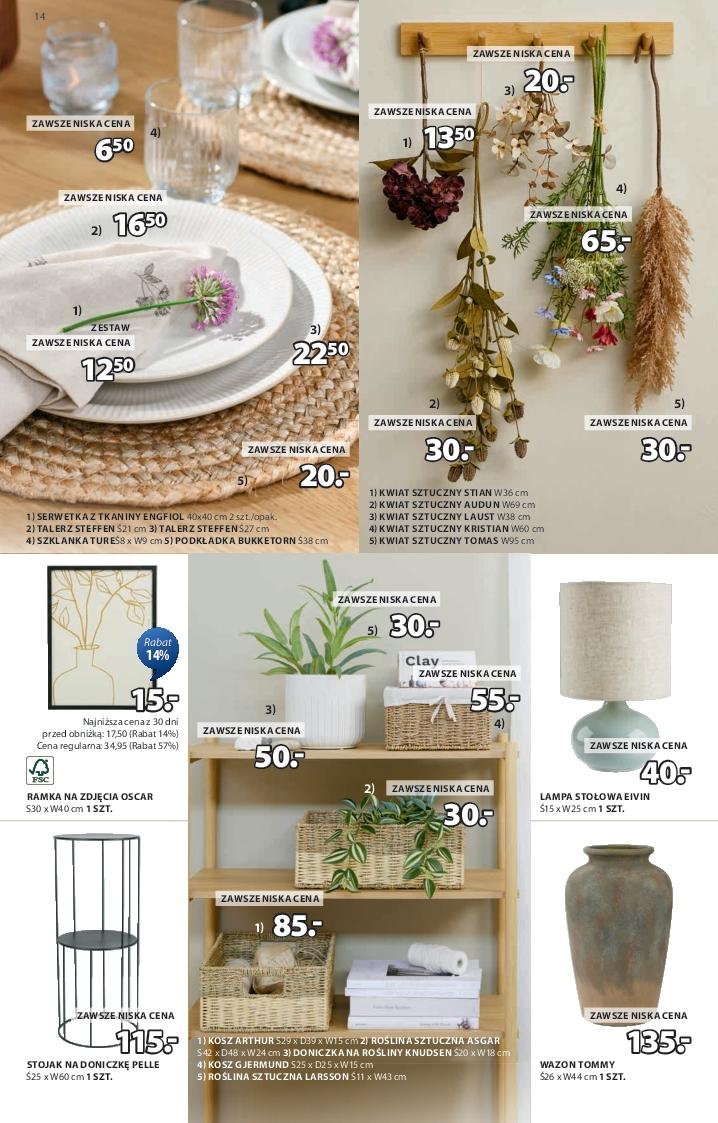 Gazetka promocyjna Jysk str. 14