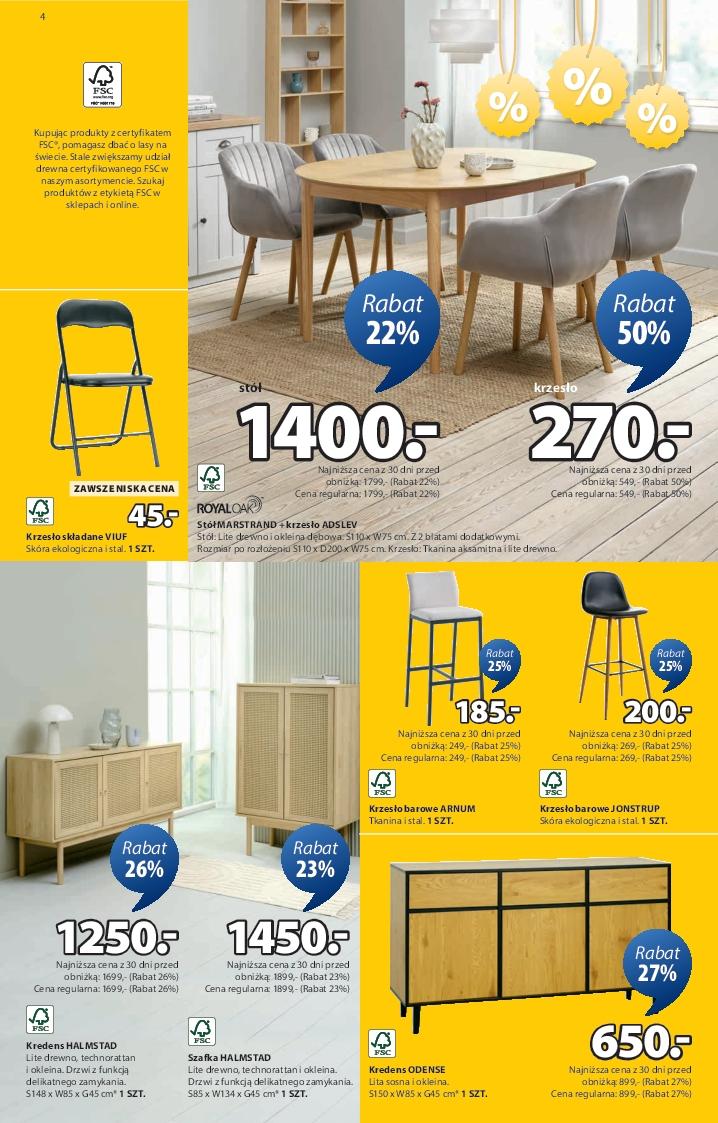 Gazetka promocyjna Jysk str. 4