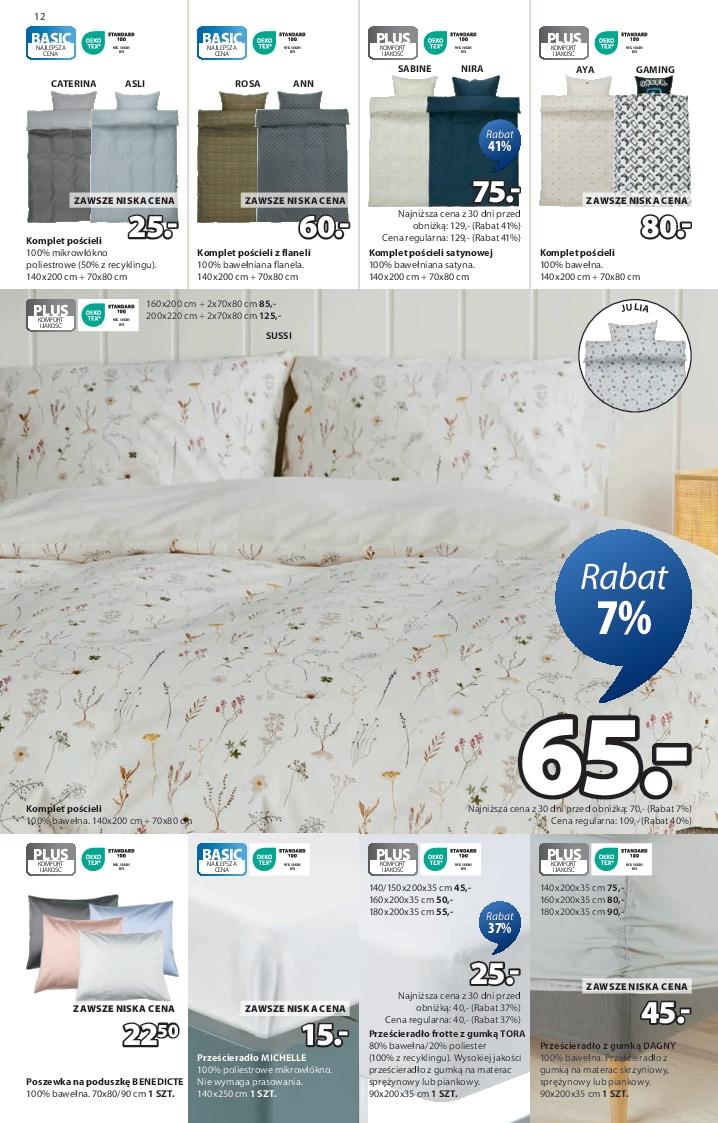 Gazetka promocyjna Jysk str. 12
