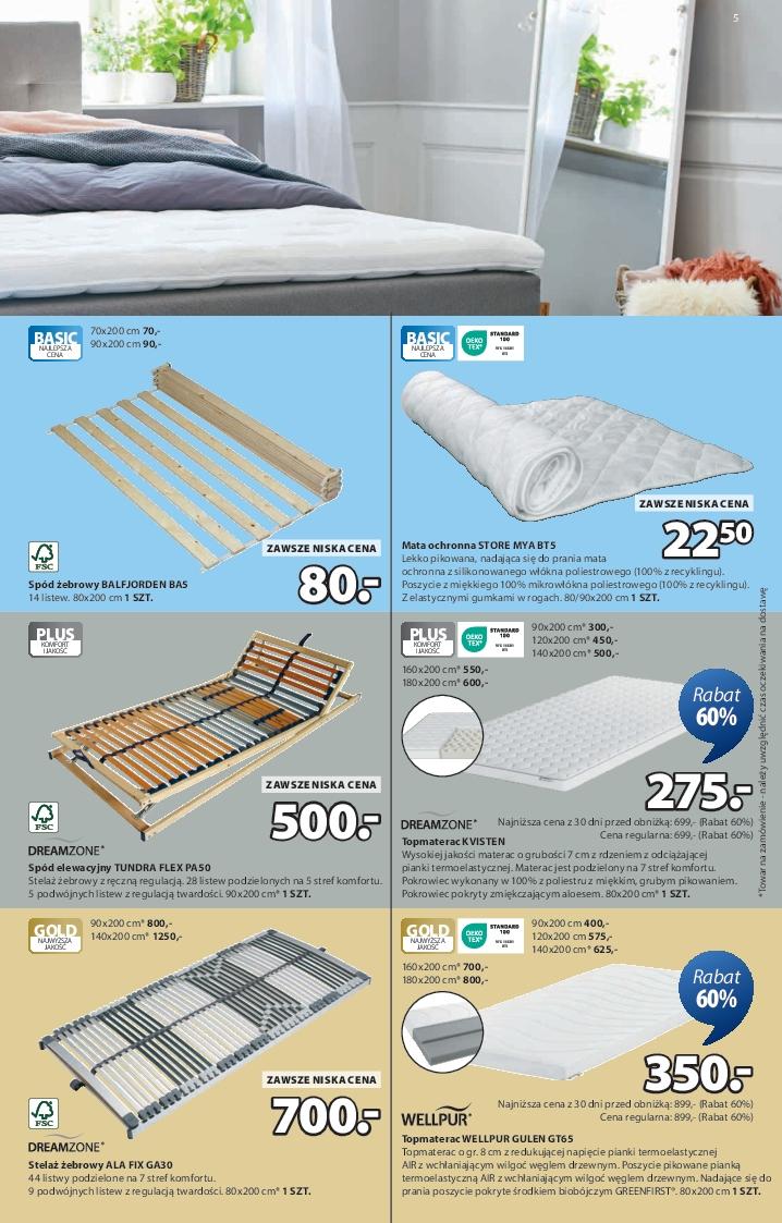 Gazetka promocyjna Jysk str. 5