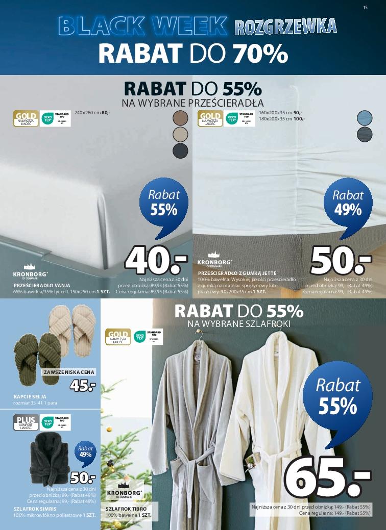 Gazetka promocyjna Jysk str. 15