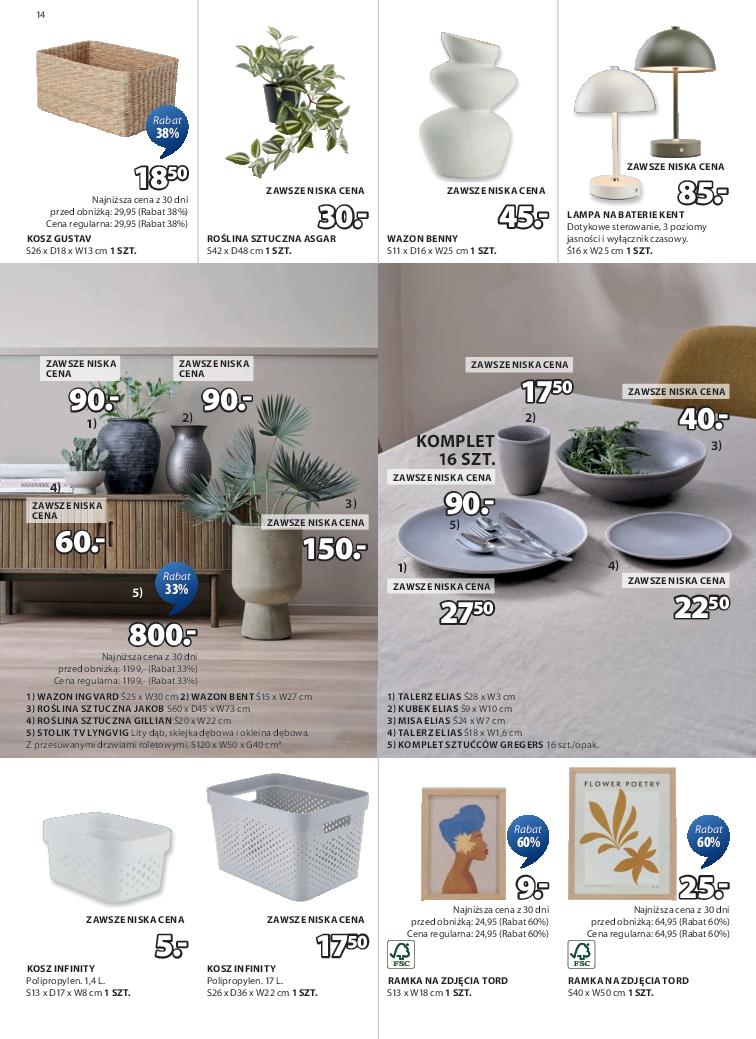 Gazetka promocyjna Jysk str. 14