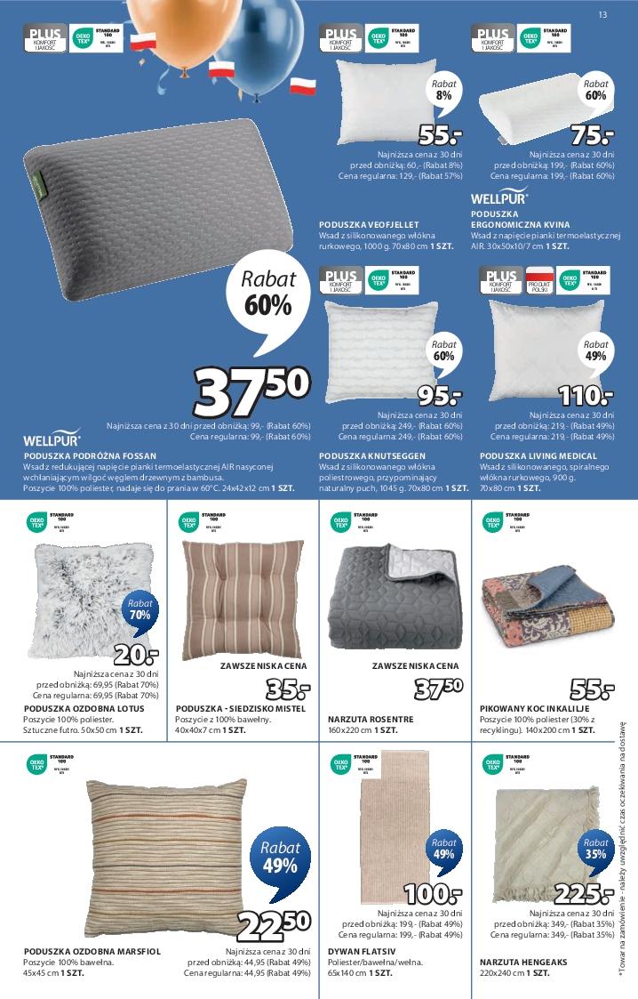 Gazetka promocyjna Jysk str. 13