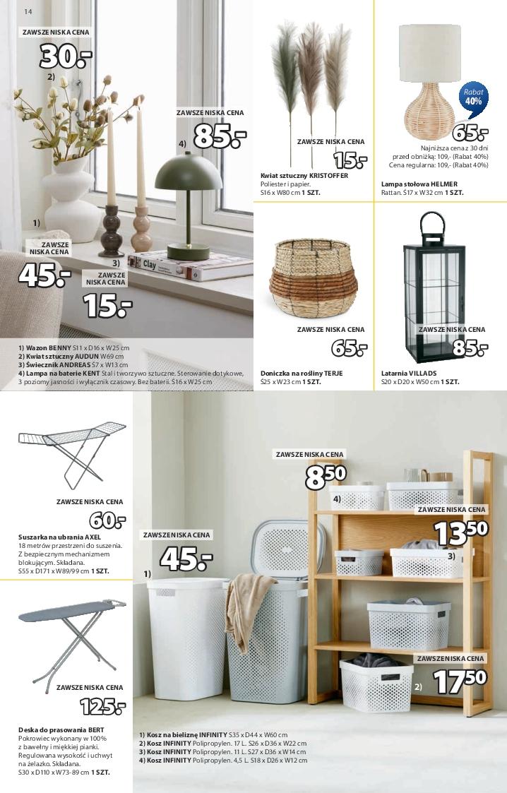 Gazetka promocyjna Jysk str. 14