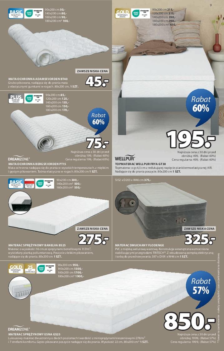 Gazetka promocyjna Jysk str. 9