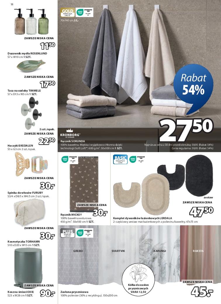 Gazetka promocyjna Jysk str. 18