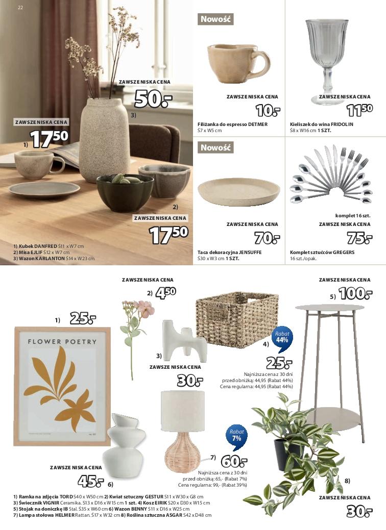 Gazetka promocyjna Jysk str. 22