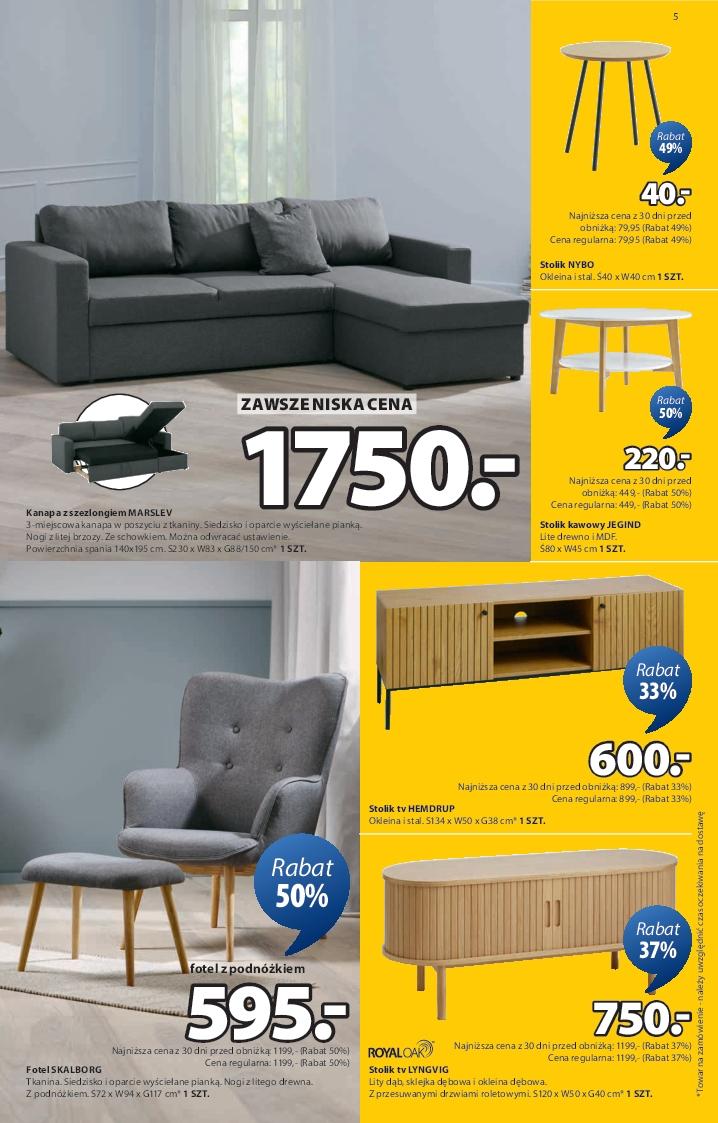 Gazetka promocyjna Jysk str. 5
