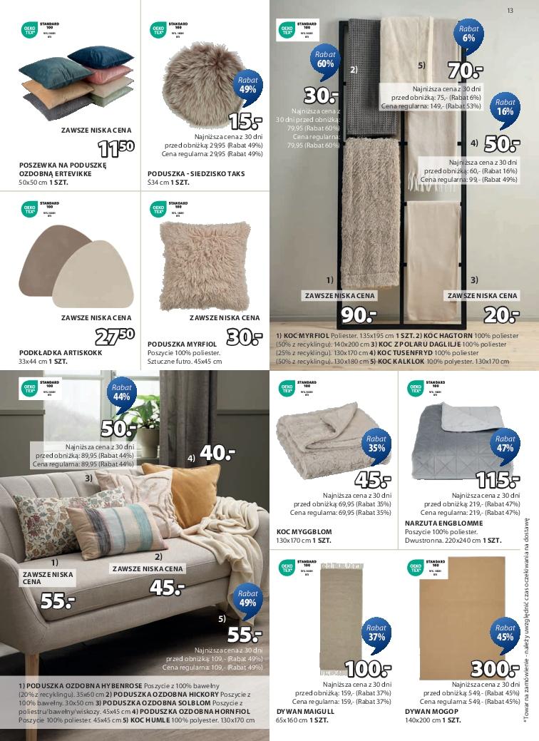 Gazetka promocyjna Jysk str. 13