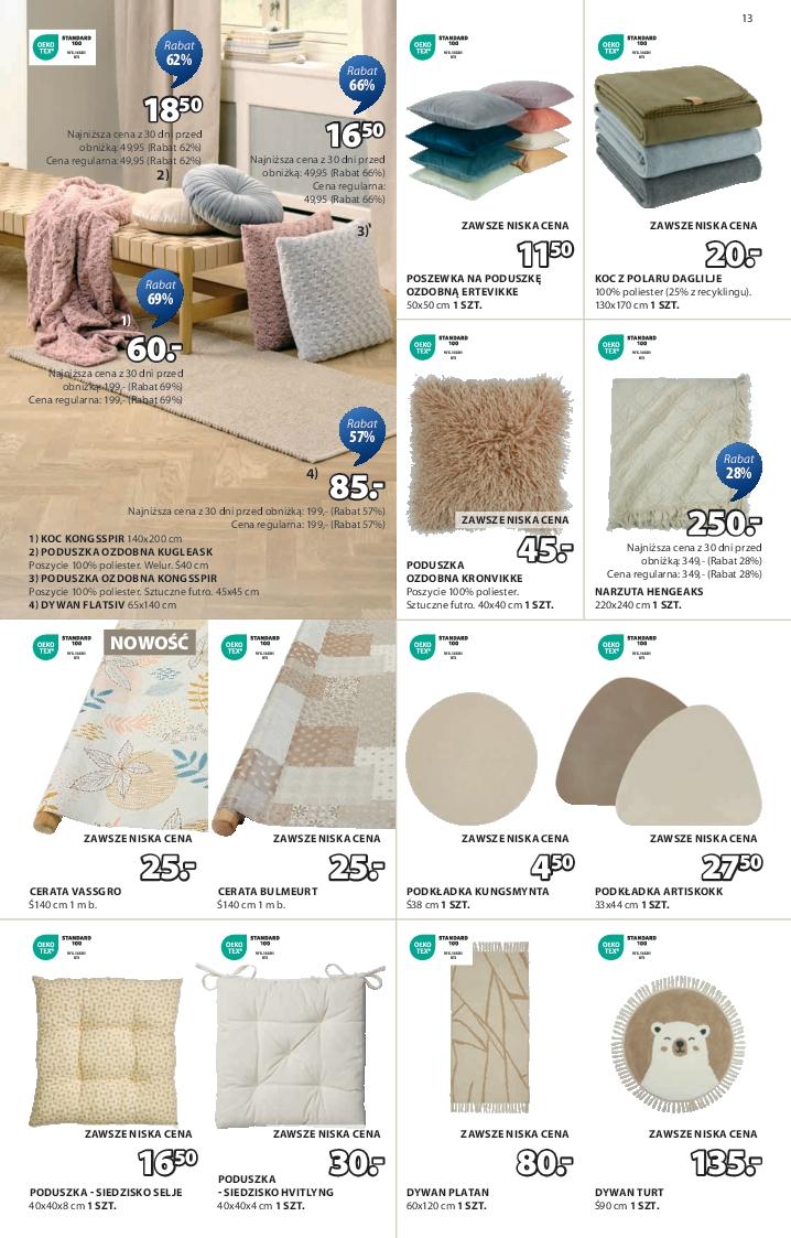 Gazetka promocyjna Jysk str. 13