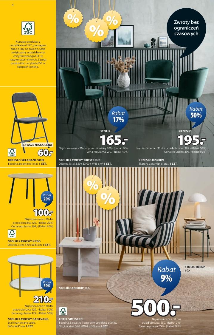 Gazetka promocyjna Jysk str. 4