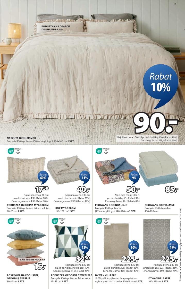 Gazetka promocyjna Jysk str. 13