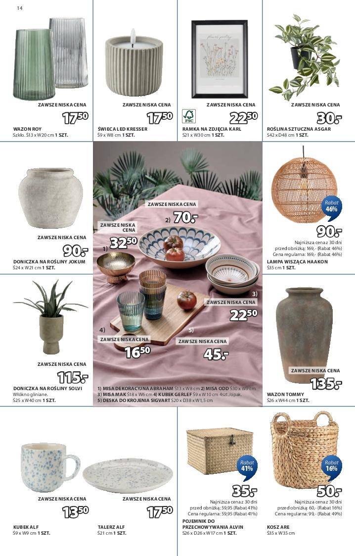Gazetka promocyjna Jysk str. 14