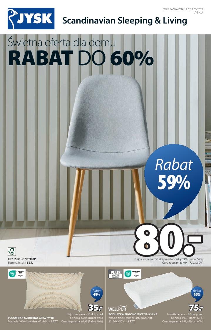 Gazetka promocyjna Jysk str. 1