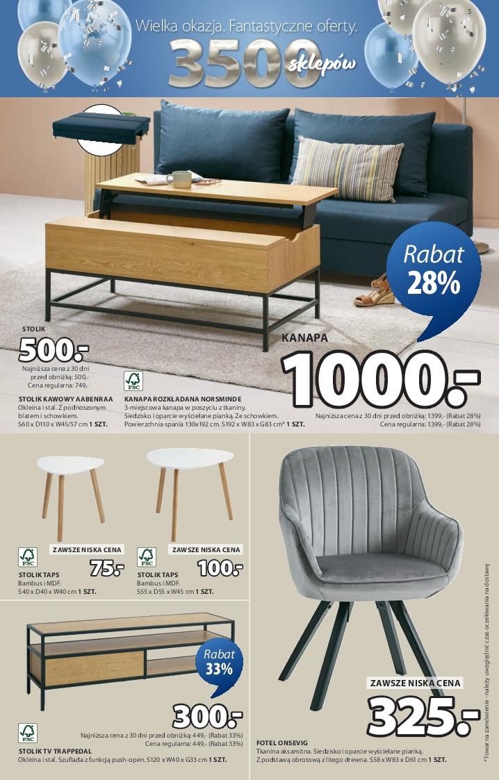 Gazetka promocyjna Jysk str. 5