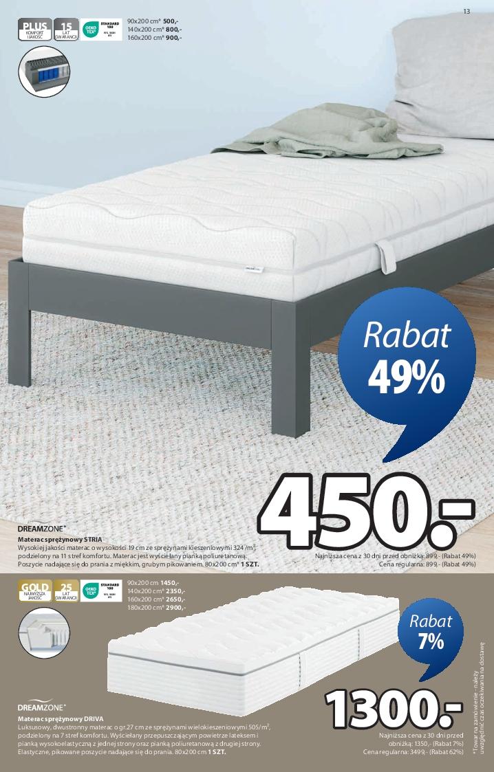 Gazetka promocyjna Jysk str. 13