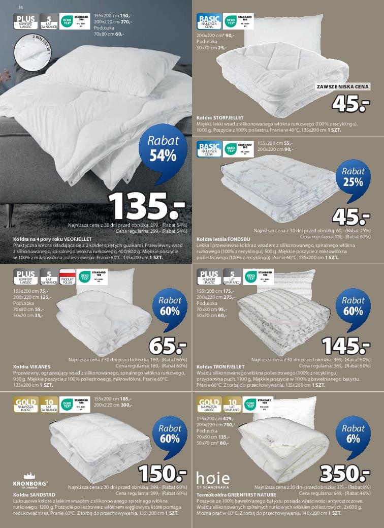 Gazetka promocyjna Jysk str. 14