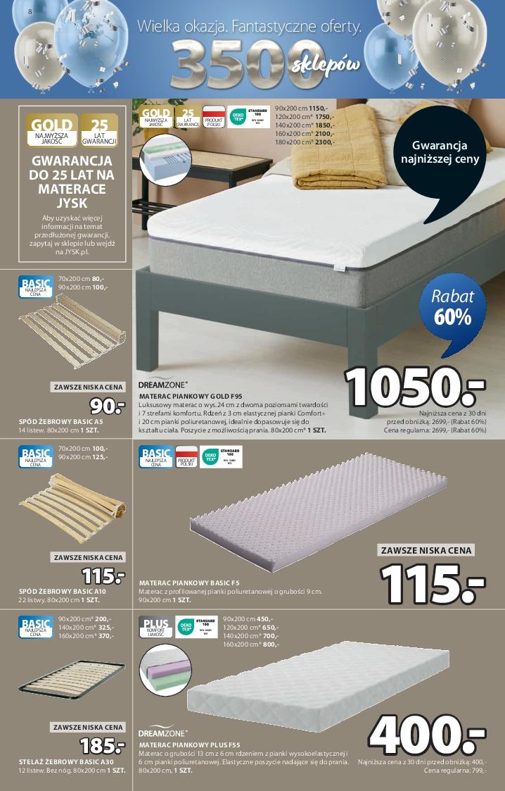 Gazetka promocyjna Jysk str. 8