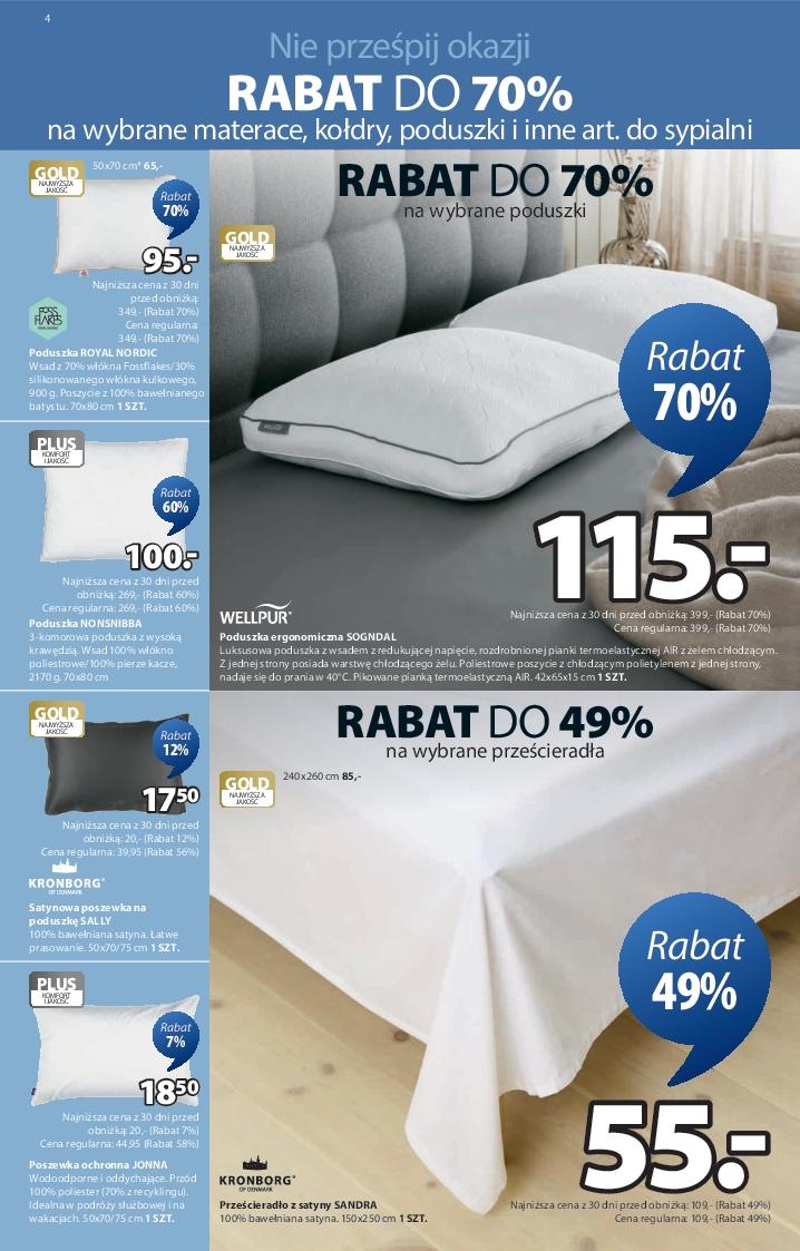 Gazetka promocyjna Jysk str. 4