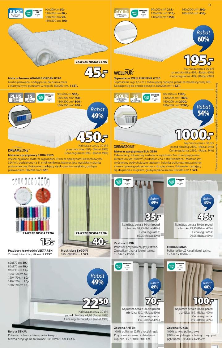 Gazetka promocyjna Jysk str. 11