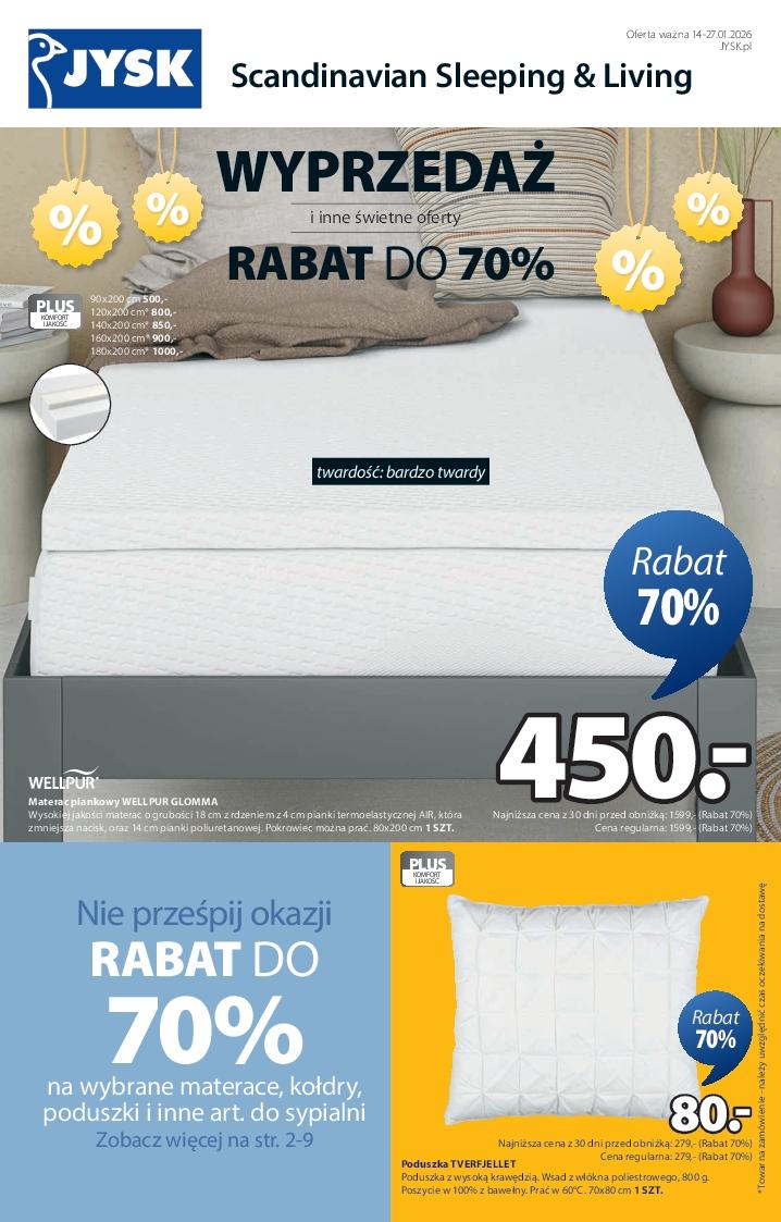 Gazetka promocyjna Jysk str. 1