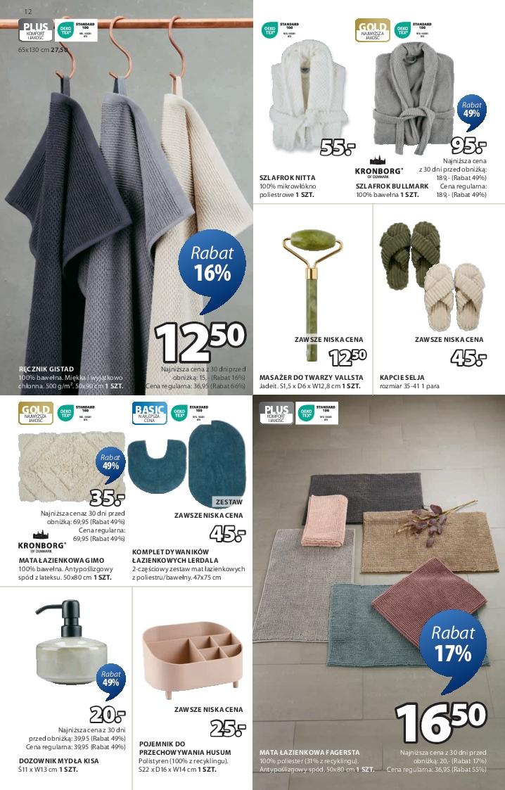 Gazetka promocyjna Jysk str. 12