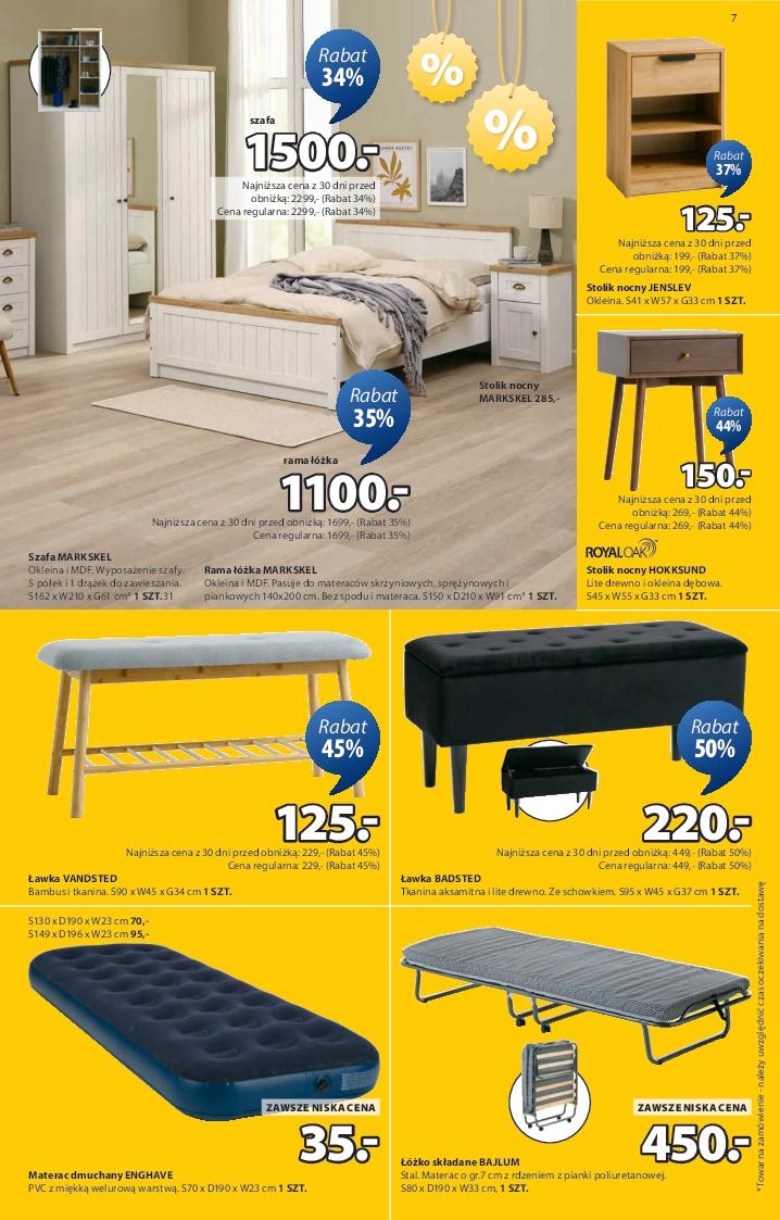 Gazetka promocyjna Jysk str. 7