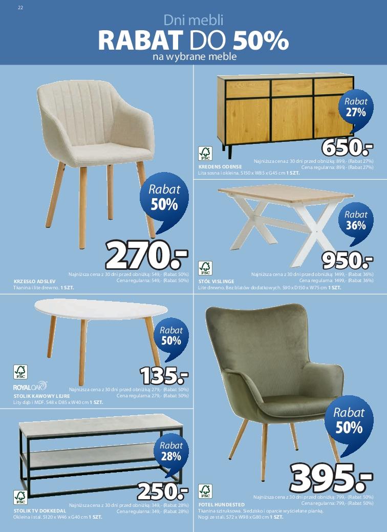 Gazetka promocyjna Jysk str. 22