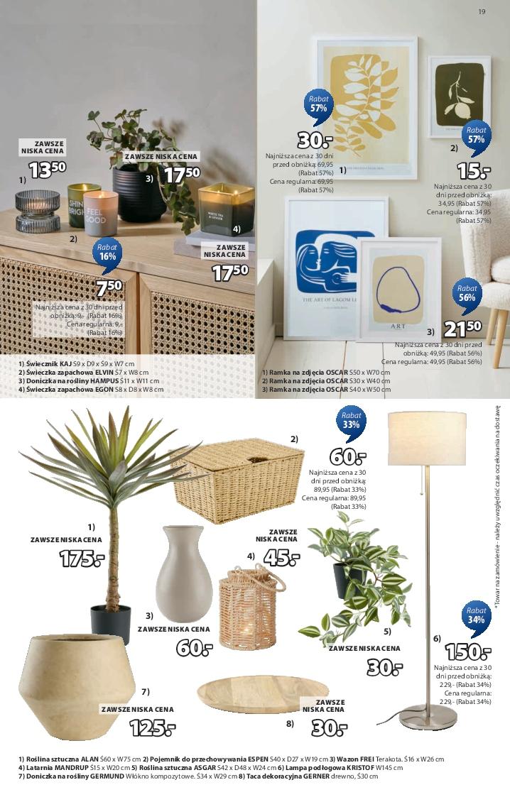 Gazetka promocyjna Jysk str. 19
