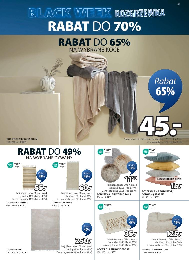 Gazetka promocyjna Jysk str. 21