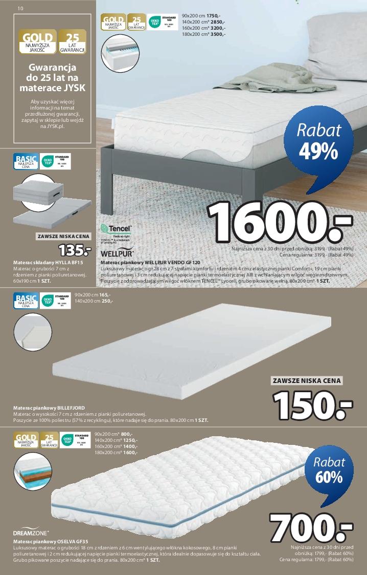 Gazetka promocyjna Jysk str. 10