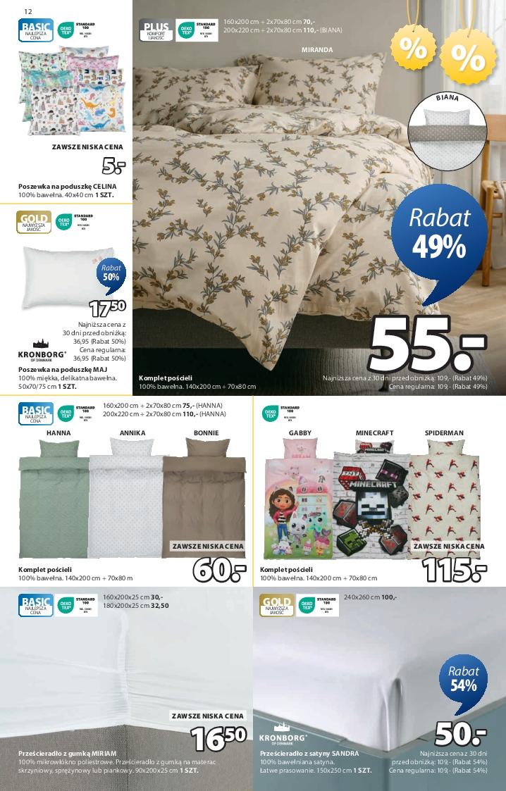 Gazetka promocyjna Jysk str. 12