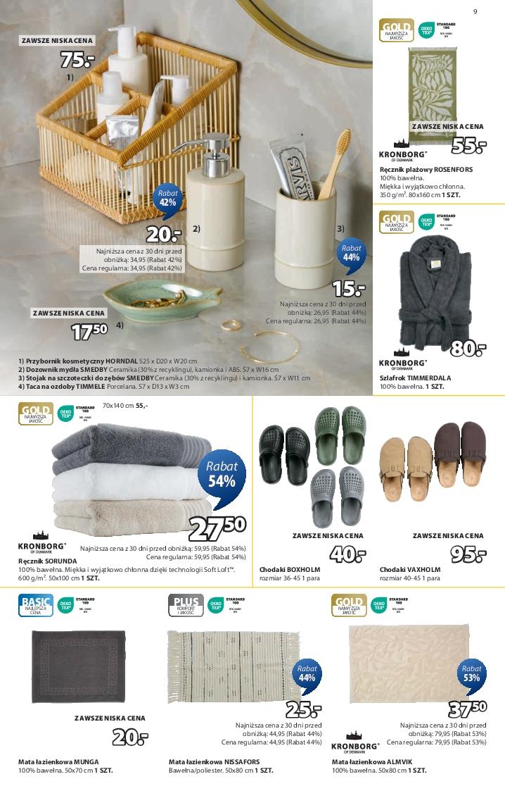 Gazetka promocyjna Jysk str. 9