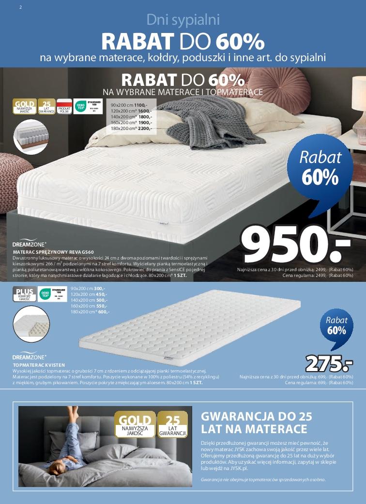 Gazetka promocyjna Jysk str. 2